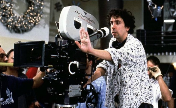 Tim Burton, filming Tim Burton, filming