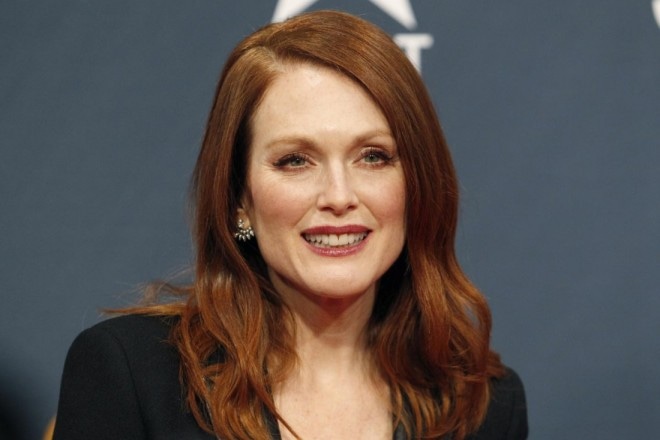 The actress Julianne Moore The actress Julianne Moore