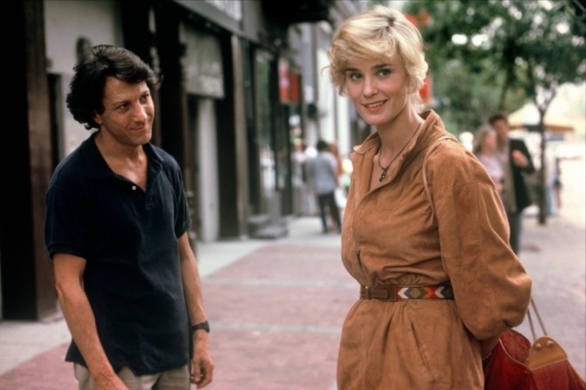 Dustin Hoffman in the movie Tootsie Dustin Hoffman in the movie Tootsie