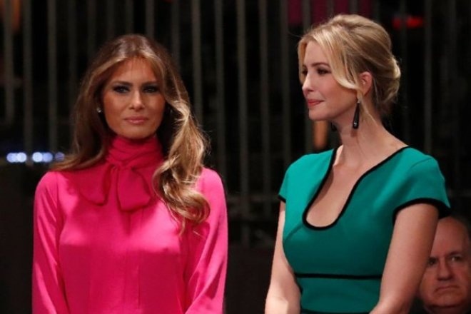 Мелания Трамп и Иванка Трамп Мелания Трамп и Иванка Трамп