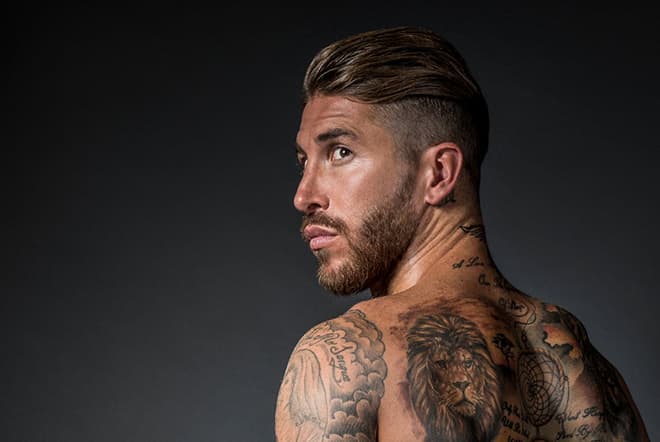 Sergio Ramos's tattoos