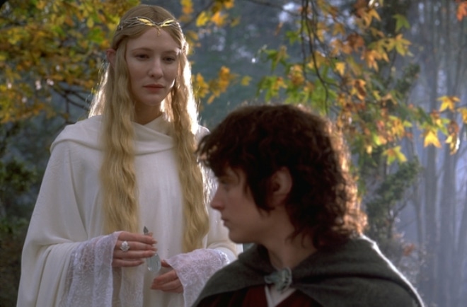 Cate Blanchett in the movie “Lord of the Rights” Cate Blanchett in the movie “Lord of the Rights”