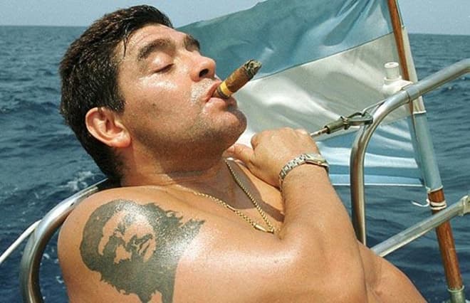 Maradona’s tattoos