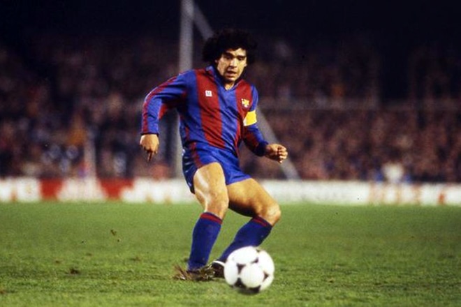 Diego Maradona in Barcelona