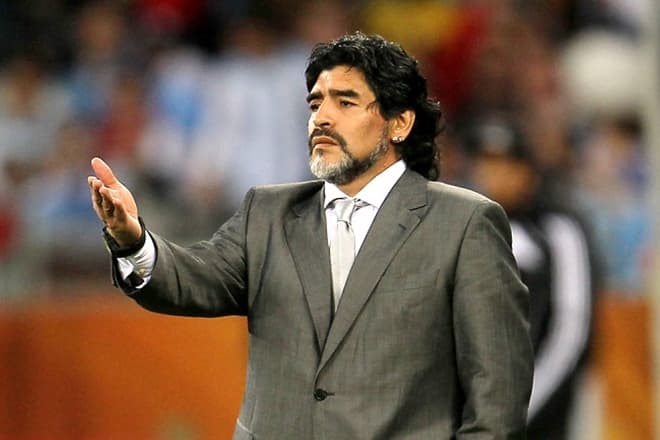 Maradona the coach