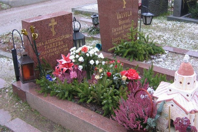 Могила Анны Вырубовой в Хельсинки Могила Анны Вырубовой в Хельсинки
