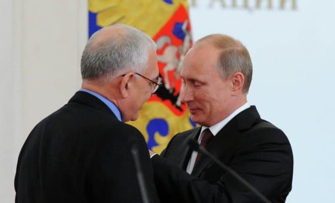 Карен Шахназаров и Владимир Путин