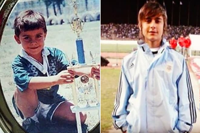Paulo Dybala in his childhood and youth