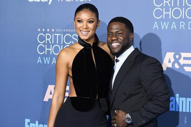 Kevin Hart and Eniko Parrish Kevin Hart and Eniko Parrish