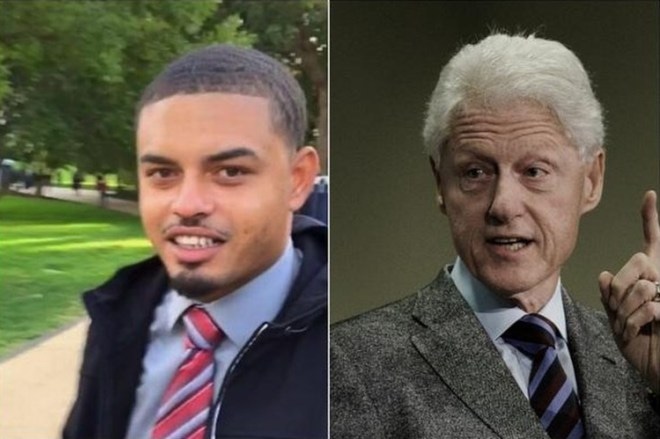 Danney Lee Williams and Bill Clinton Danney Lee Williams and Bill Clinton