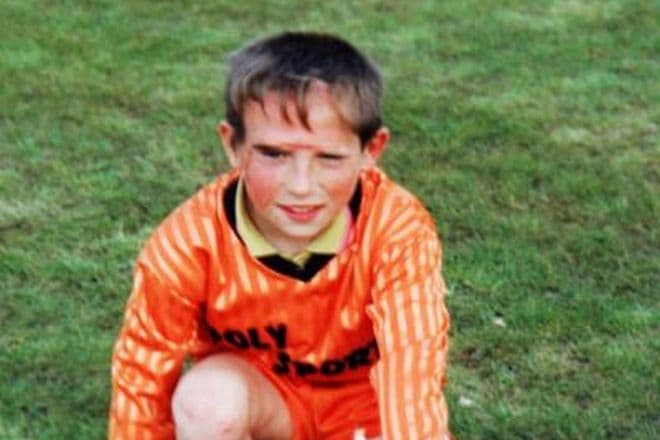 Franck Ribéry in his childhood