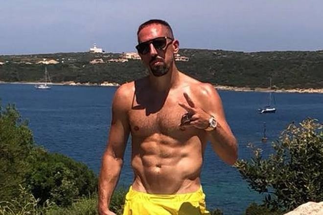 Franck Ribéry in 2018