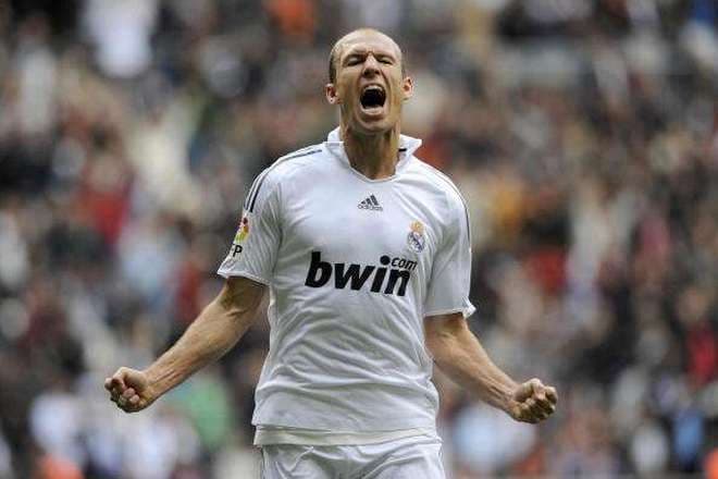 Arjen Robben in Real Madrid