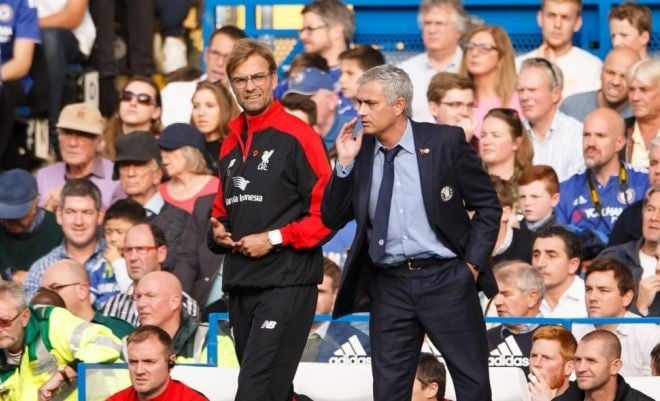 Jürgen Klopp and Jose Mourinho