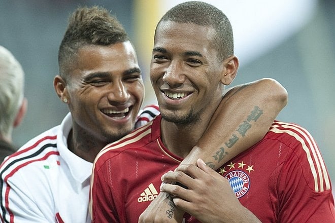 Kevin-Prince Boateng and Jérôme Boateng