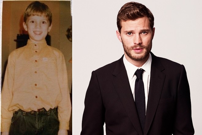 Jamie Dornan in his childhood and at present | Pinterest Jamie Dornan in his childhood and at present | Pinterest