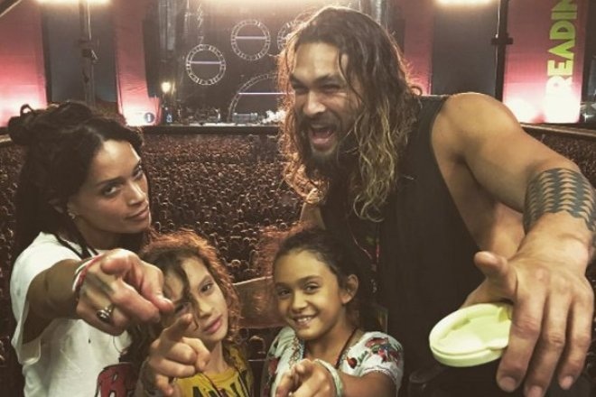 Jason Momoa with his family Jason Momoa with his family