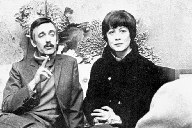 Paul Mauriat with his wife IrÃ¨ne