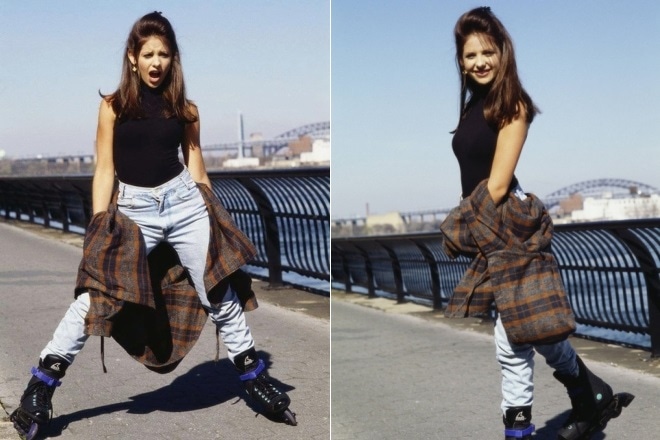 Sarah Michelle Gellar in her youth Sarah Michelle Gellar in her youth