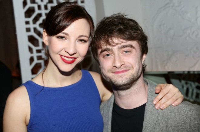 Daniel Radcliffe and Erin Darke Daniel Radcliffe and Erin Darke