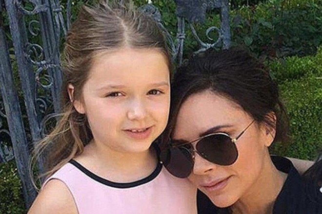 Victoria Beckham with her daughter Victoria Beckham with her daughter
