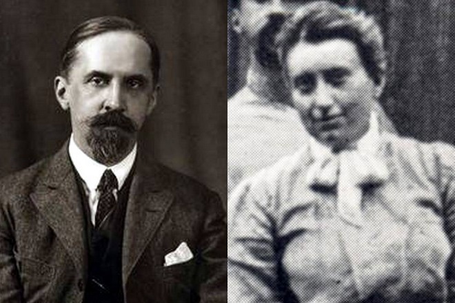 Иван Билибин и его первая жена Мария Чемберс Иван Билибин и его первая жена Мария Чемберс
