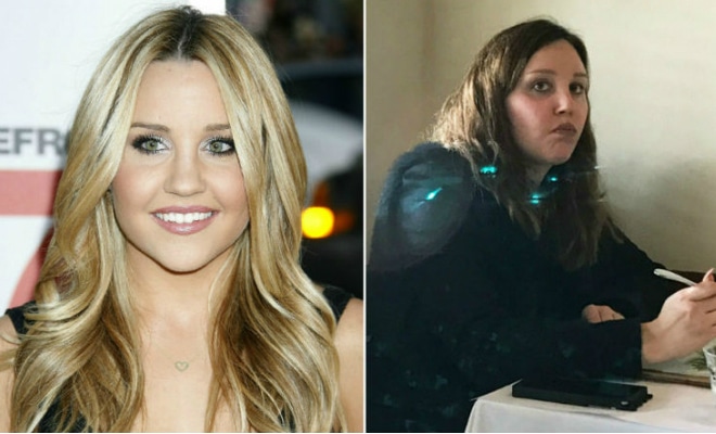 Amanda Bynes with and without makeup Amanda Bynes with and without makeup