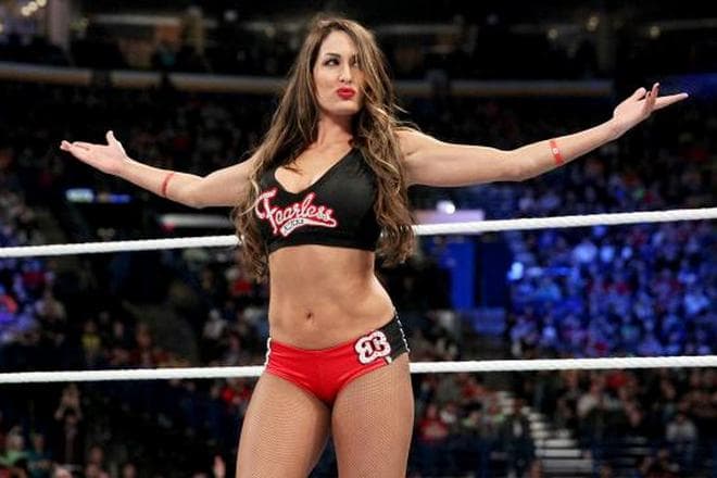 Nikki Bella in the ring