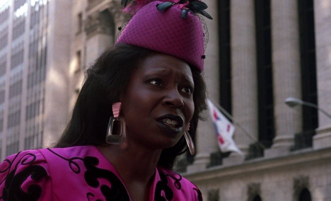 Whoopi Goldberg in the movie Ghost Whoopi Goldberg in the movie Ghost