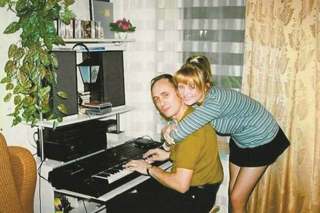 Юлия Началова с отцом