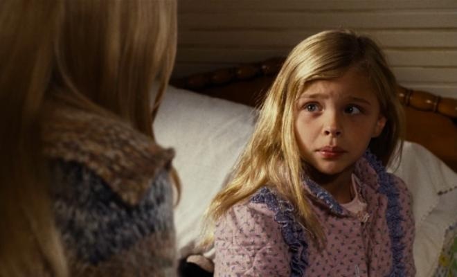 Chloë Moretz in the movie The Amityville Horror Chloë Moretz in the movie The Amityville Horror