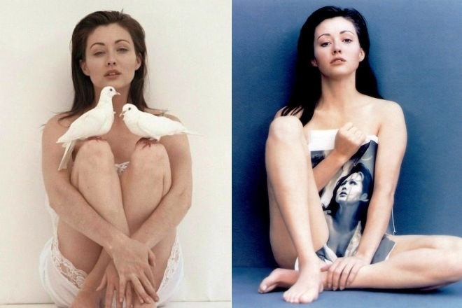 Shannen Doherty in Playboy magazine Shannen Doherty in Playboy magazine