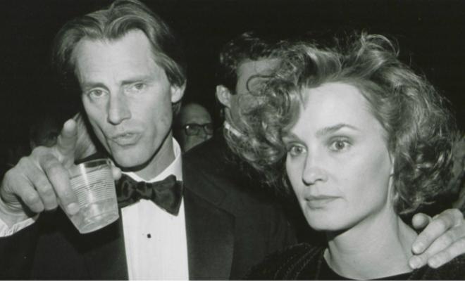 Jessica Lange with Sam Shepard Jessica Lange with Sam Shepard