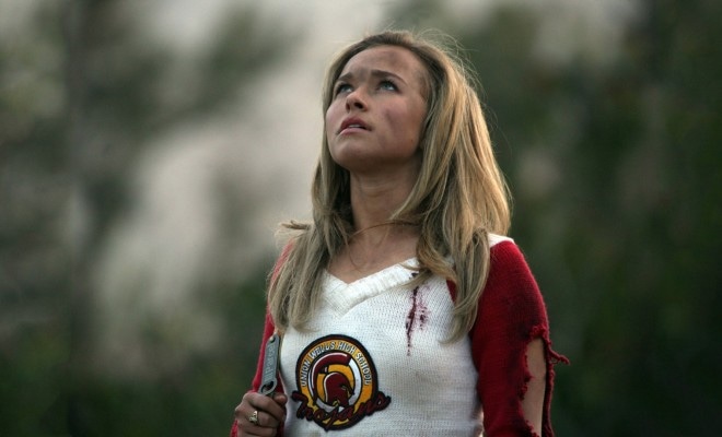 Hayden Panettiere shoots in TV series Heroes Hayden Panettiere shoots in TV series Heroes
