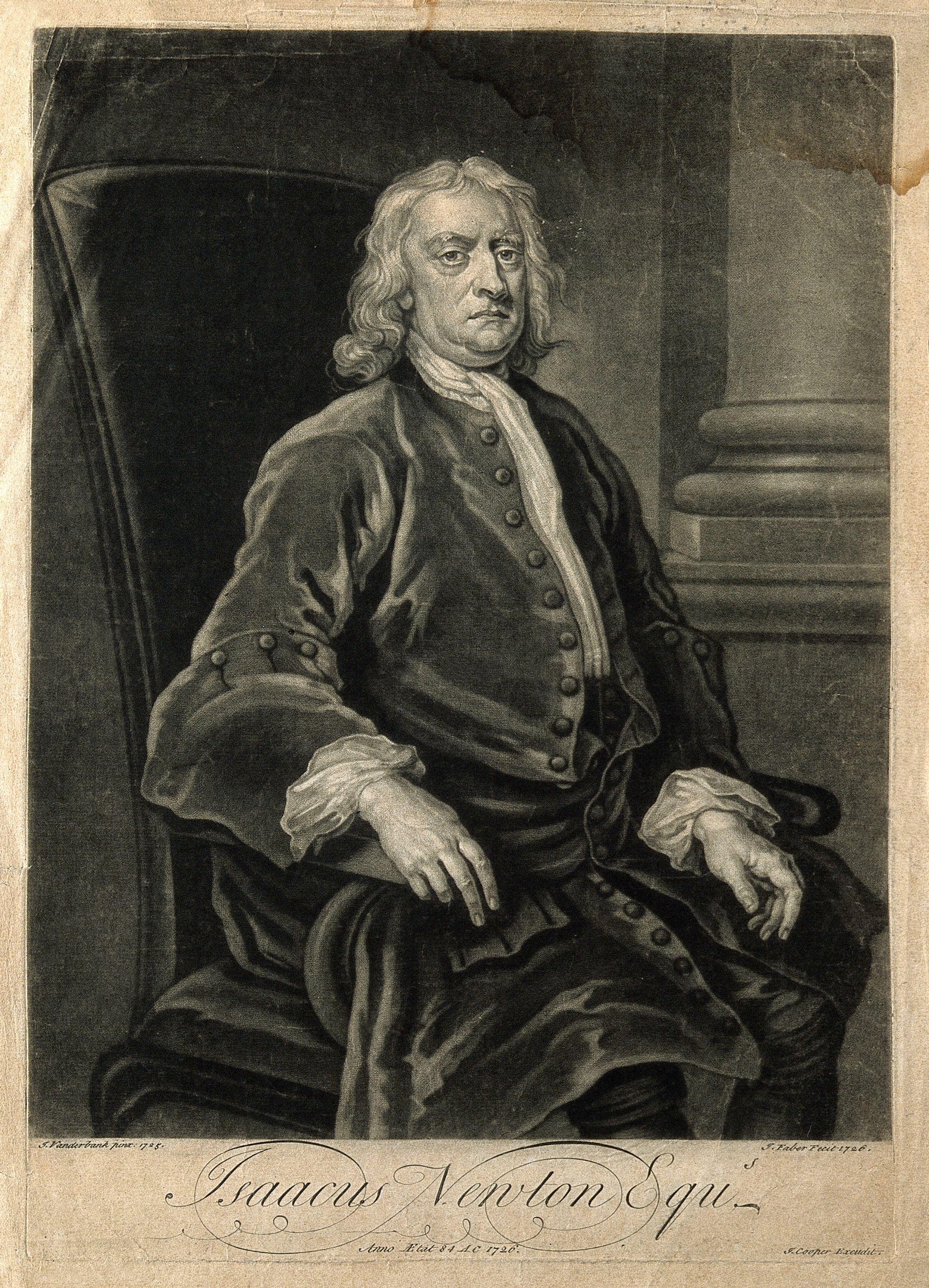 Ньютон портрет. Произведение ньютона