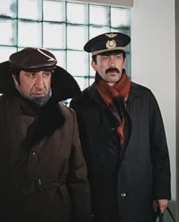 Фрунзик Мкртчян и Вахтанг Кикабидзе в фильме «Мимино»