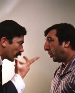 Фрунзик Мкртчян и Вахтанг Кикабидзе в фильме «Мимино»