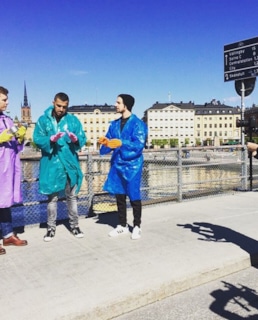 Выпуск "Еда, я люблю тебя" в Стокгольме