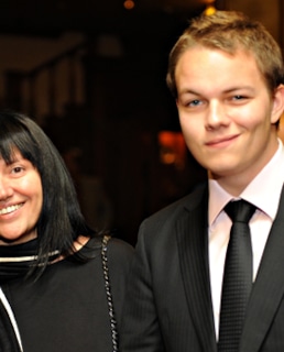 Алла Духова с сыном Владимиром