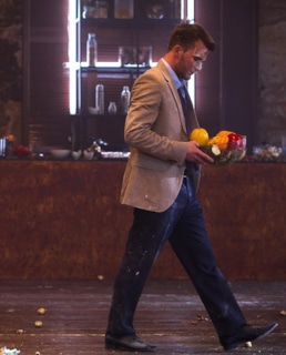 "Горячие" кадры, первый выпуск "Битвы ресторанов"