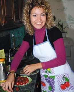 Елена Гущина в молодости