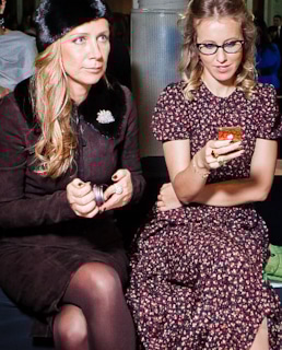 Ника Белоцерковская и Ксения Собчак