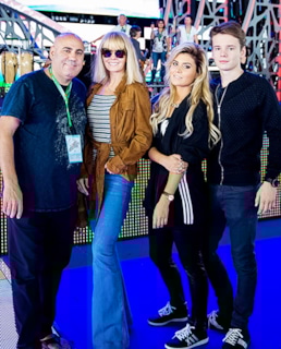 Иосиф Пригожин с семьей