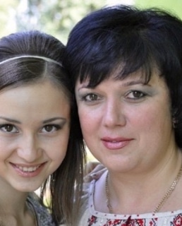 Елена Головань с мамой