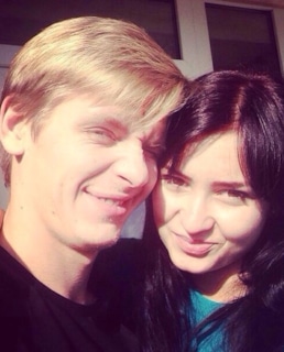 Елена Головань и Дмитрий Щебет