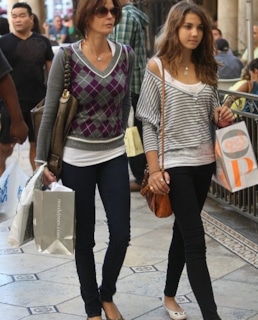 Тери Хэтчер с дочерью