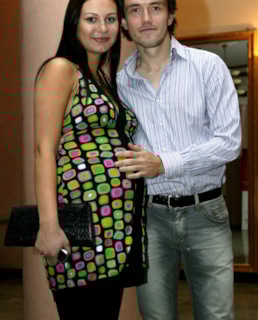 Инна Жиркова с мужем