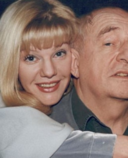 Александра Захарова с отцом