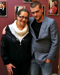 Алиса Шер с сыном