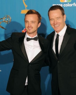 Брайан Крэнстон и Аарон Пол